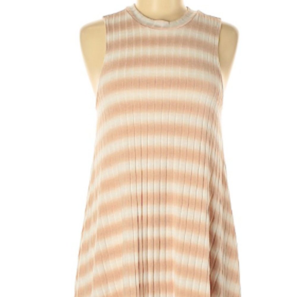 Tan and white Alya Dress from Lizard Thicket